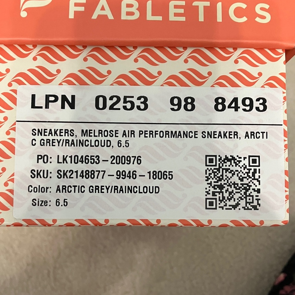 Fabletics Gray Melrose Air Performance Sneakers N… - image 8